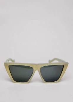 TOL Eyewear Trapezium Grande Sunglasses - Sage ACCESSORIES