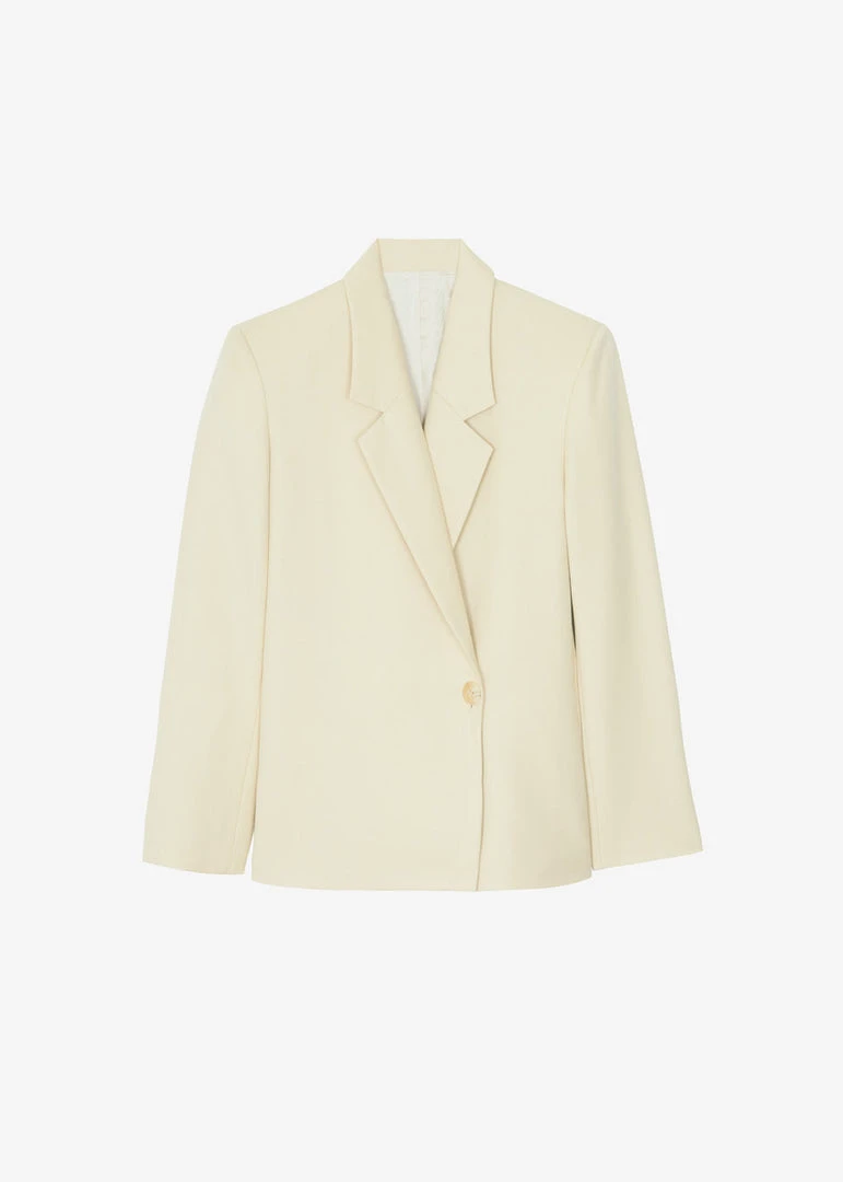 The Frankie Shop Tolko Blazer - Pale Yellow CLOTHING 15 The Frankie Shop Tolko Blazer - Pale Yellow CLOTHING