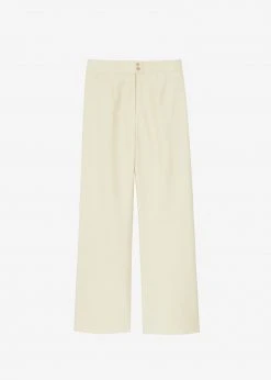 The Frankie Shop Tolko Pants - Pale Yellow