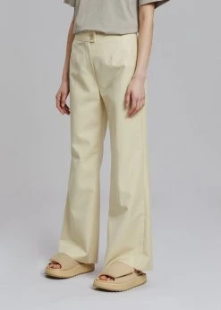 The Frankie Shop Tolko Pants - Pale Yellow