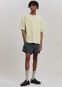 The Frankie Shop Men Tony Boxy T-Shirt - Mastic