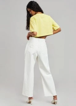 Doreen CLOTHING Tory Ripped Jeans - White