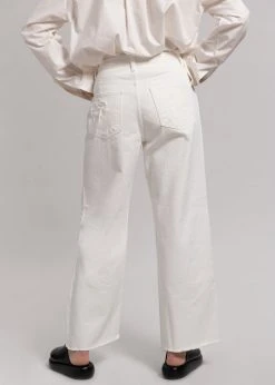 Doreen CLOTHING Tory Ripped Jeans - White