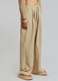 Havana Vala Wide Pants - Camel CLOTHING