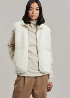 Vanessa Hong X Birgitte Herskind Heater Vest - Raw CLOTHING 9 Vanessa Hong X Birgitte Herskind Heater Vest - Raw CLOTHING