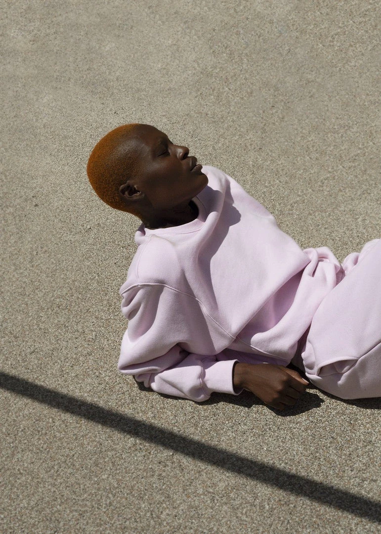 The Frankie Shop CLOTHING Vanessa Sweatshirt - Bubble Pink 9 The Frankie Shop CLOTHING Vanessa Sweatshirt - Bubble Pink