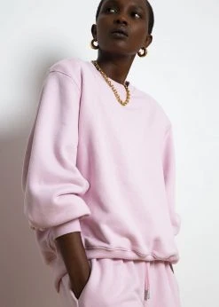 The Frankie Shop CLOTHING Vanessa Sweatshirt - Bubble Pink 17 The Frankie Shop CLOTHING Vanessa Sweatshirt - Bubble Pink