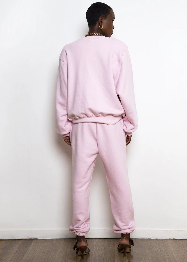 The Frankie Shop CLOTHING Vanessa Sweatshirt - Bubble Pink 8 The Frankie Shop CLOTHING Vanessa Sweatshirt - Bubble Pink