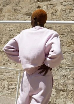 The Frankie Shop CLOTHING Vanessa Sweatshirt - Bubble Pink 24 The Frankie Shop CLOTHING Vanessa Sweatshirt - Bubble Pink