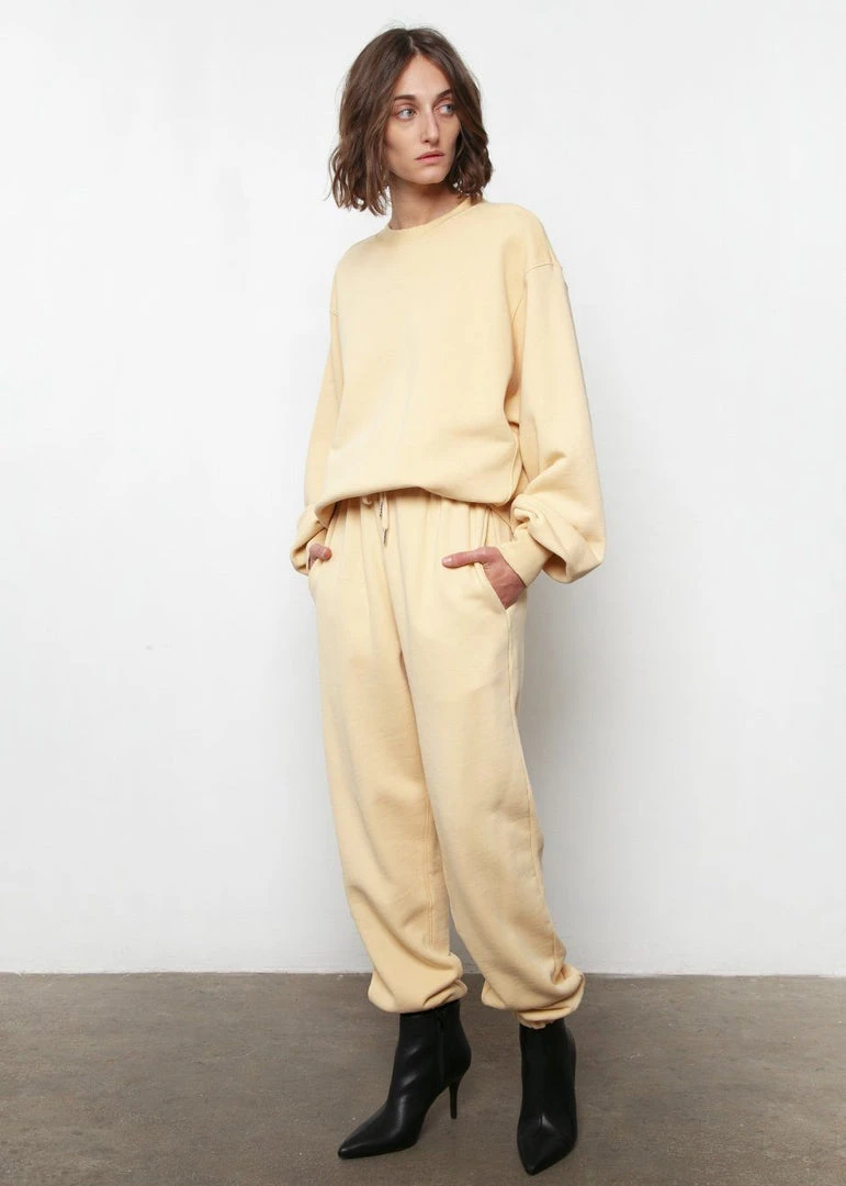 The Frankie Shop Vanessa Sweatpants - Banana 3 The Frankie Shop Vanessa Sweatpants - Banana