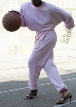 The Frankie Shop Vanessa Sweatpants - Bubble Pink CLOTHING 14 The Frankie Shop Vanessa Sweatpants - Bubble Pink CLOTHING