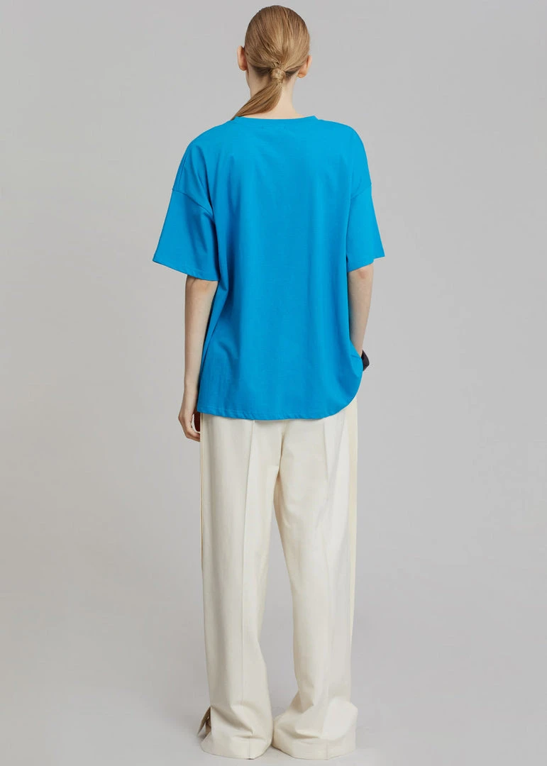 L'art Vernice Tee - Ocean CLOTHING 7 L'art Vernice Tee - Ocean CLOTHING