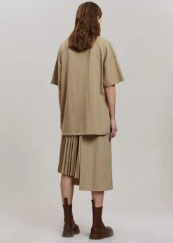 L'art Vernice Tee - Pale Khaki CLOTHING