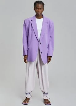 The Frankie Shop Winslow Blazer - Violet CLOTHING