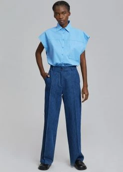 Beside You Yuwei Shirt - Blue 11 Beside You Yuwei Shirt - Blue