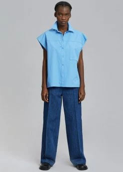 Beside You Yuwei Shirt - Blue 15 Beside You Yuwei Shirt - Blue