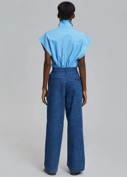 Beside You Yuwei Shirt - Blue 16 Beside You Yuwei Shirt - Blue