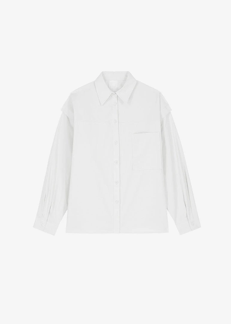 Beside You Yuwei Shirt - White 7 Beside You Yuwei Shirt - White