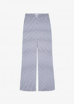 Inni Zakura Pants - Navy Stripe CLOTHING
