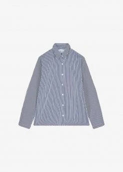 Inni CLOTHING Zakura Shirt - Navy Stripe