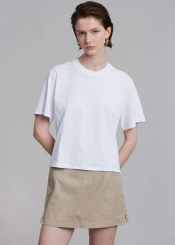 Blossom Zoey Cropped Shirt Jacket - Beige Vacation Edit