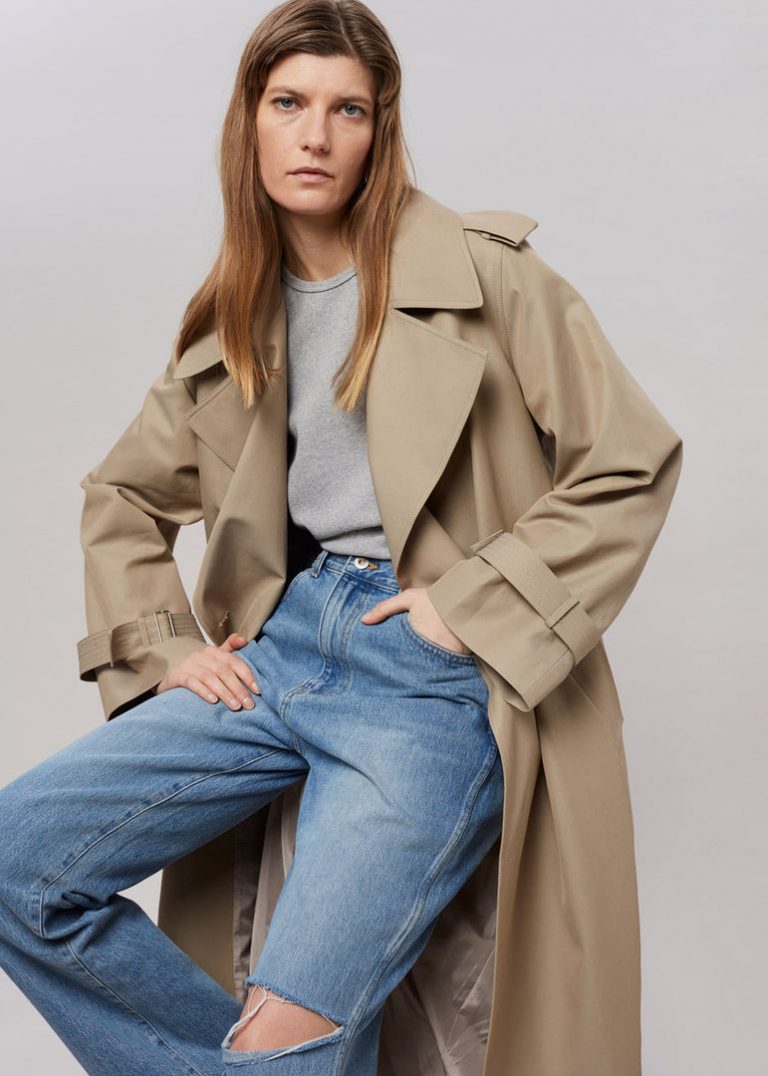 The Frankie Shop Sales -The Frankie Shop Sales abril trench sand coat 3another 373860 1080x1080 768x1076 1